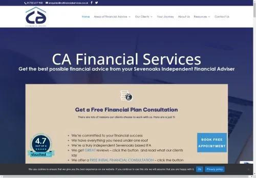 Website Image of C A Financial Services LTD
