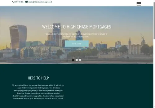 Website Image of HIGH CHASE MORTGAGES LTD