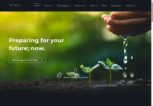 Website Image of Legacy Financial LTD