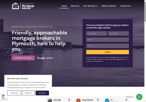Website Image of Complete Mortgage Advice LTD