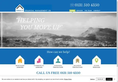 Website Image of DIRECT FINANCIAL MANAGEMENT UK LTD