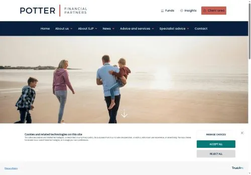 Website Image of Potter Financial Partners LTD