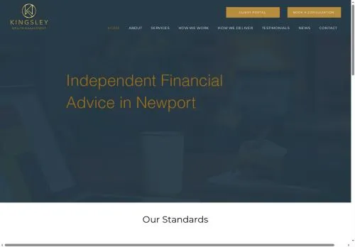 Website Image of Kingsley Wealth Management LTD