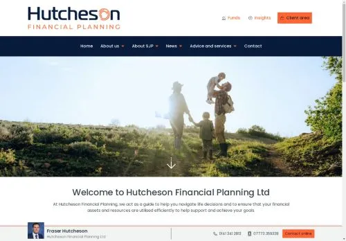 Website Image of Hutcheson Financial Planning Limited
