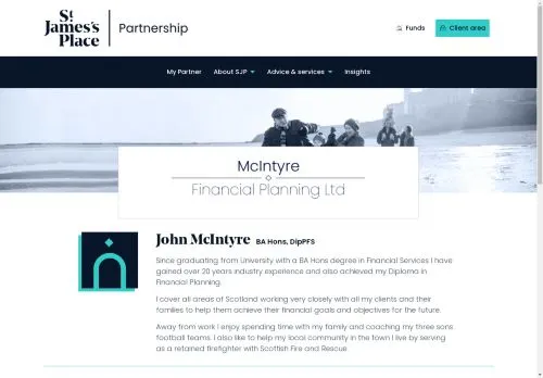 Website Image of McIntyre Financial Planning LTD