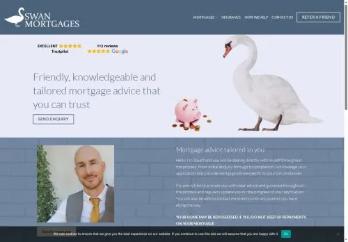 Website Image of Swan Mortgages LTD