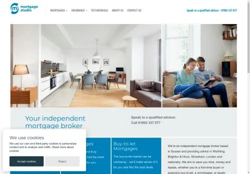 Website Image of Mortgage Studio LTD