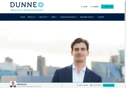 Website Image of Dunne Wealth Management LTD