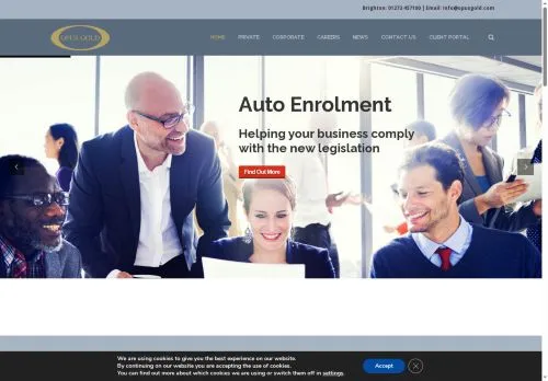 Website Image of Opus Gold LTD