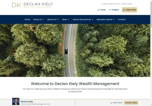 Website Image of Declan Kiely Wealth Management LTD