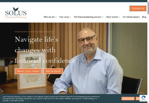 Website Image of Solus Financial Planning LTD