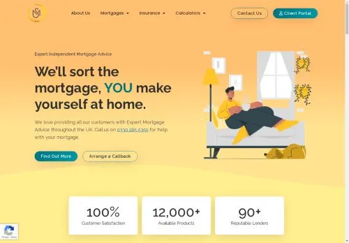 Website Image of Sunland Mortgages Limited