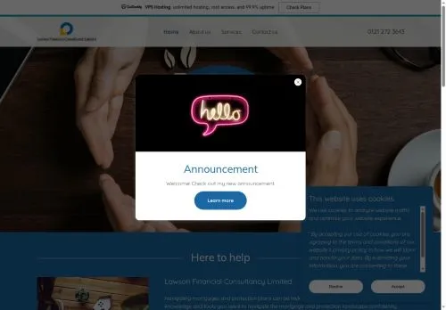 Website Image of Lawson Financial Consultancy Limited