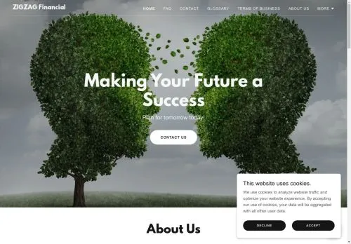 Website Image of Zigzag Financial LTD