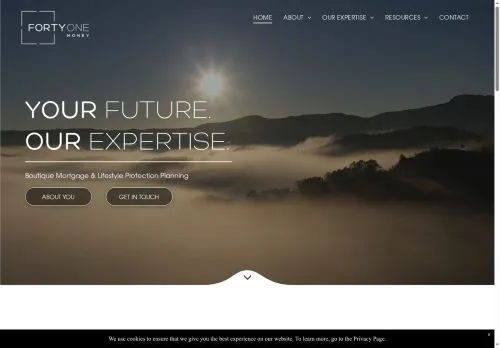 Website Image of Fortyone Money Limited