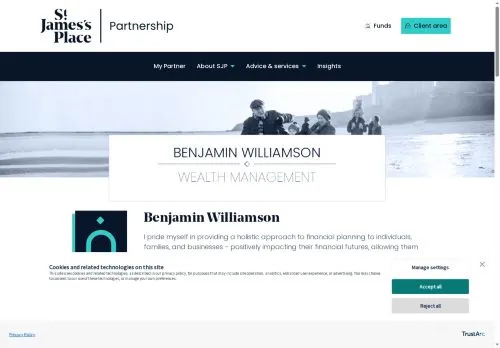 Website Image of Benjamin Williamson