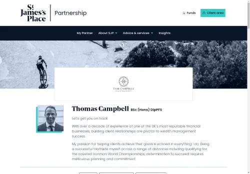 Website Image of Tom Campbell Wealth Management LTD