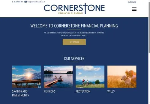 Website Image of Cornerstone Financial Planning LTD