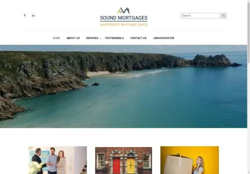 Website Image of SOUND MORTGAGES LIMITED