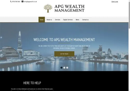 Website Image of APG Wealth Management LTD