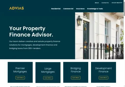 Website Image of Advias LTD