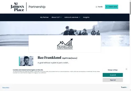 Website Image of Frankland Financial Management LTD