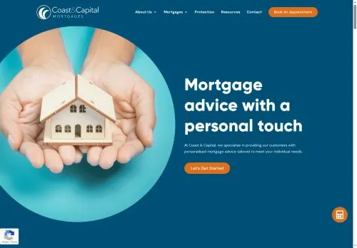 Website Image of Coast & Capital Mortgages Limited