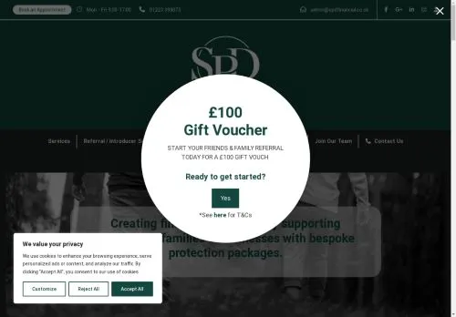 Website Image of SPD Financial LTD