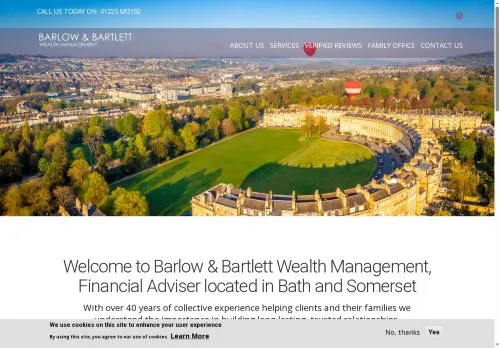 Website Image of Barlow & Bartlett Wealth Management
