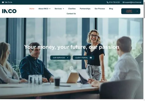 Website Image of Inco Financial Limited