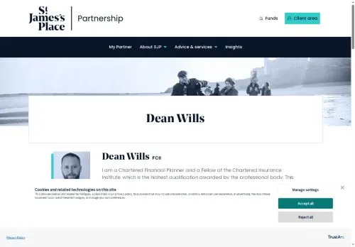 Website Image of Dean Wills