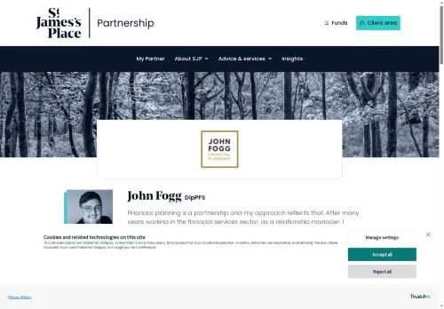Website Image of John Fogg