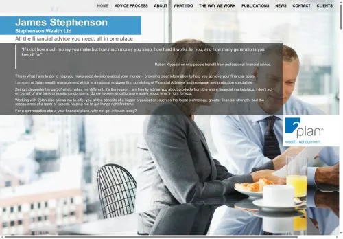 Website Image of Stephenson Wealth Limited