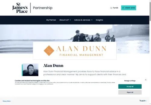 Website Image of Alan Dunn Financial Management Limited