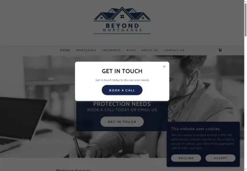 Website Image of Beyond Mortgages Limited