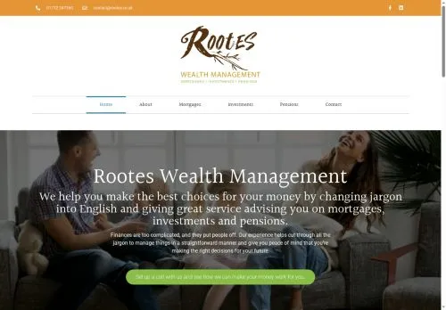 Website Image of ROOTES WEALTH MANAGEMENT LTD