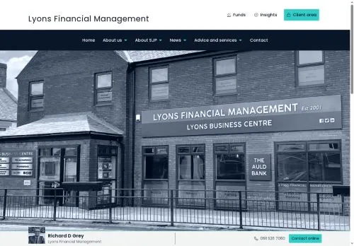 Website Image of Lyons Financial Management 2001 Limited