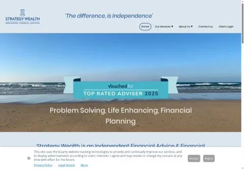 Website Image of Strategy Wealth UK LTD