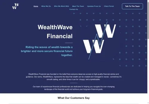Website Image of Wealthwave Financial LLP