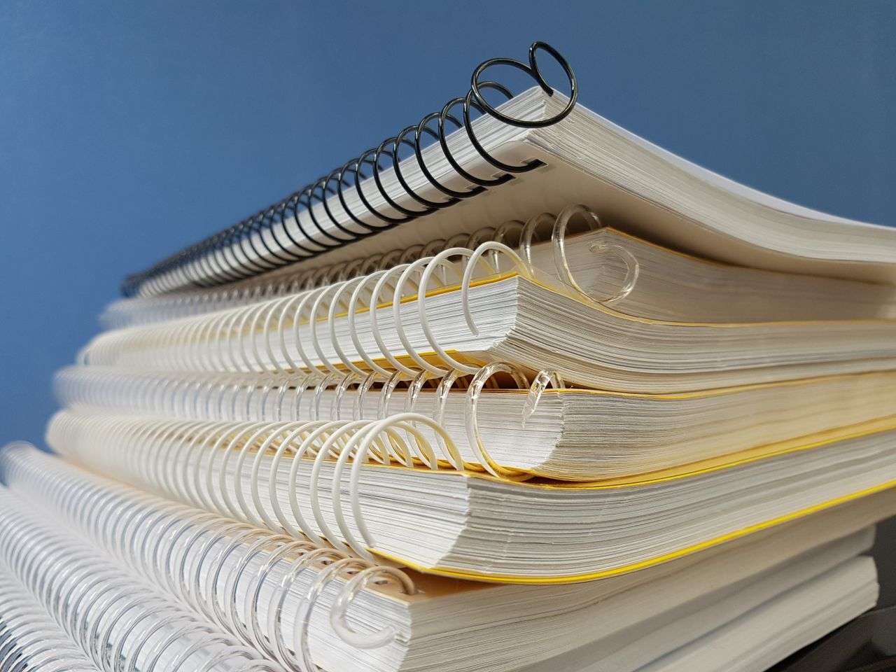 a stack of books